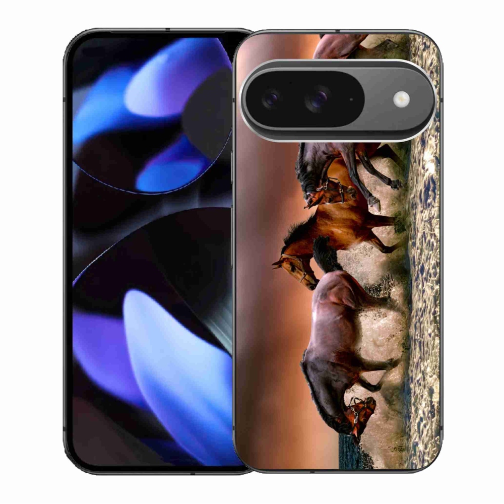 Gélový obal mmCase na Google Pixel 9/9 Pro - kone 1