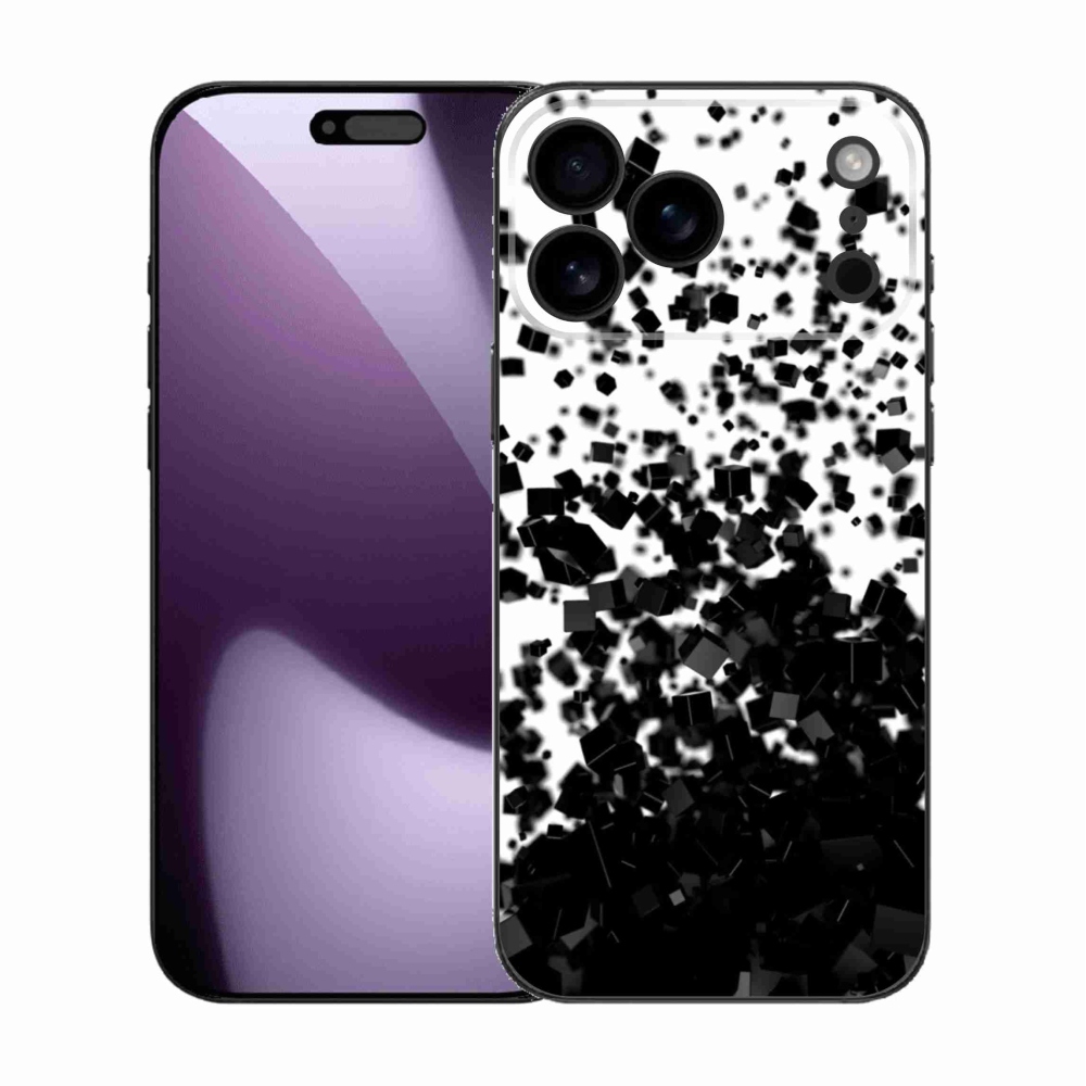 Gélový kryt mmCase na iPhone 17 Pro Max - abstraktný vzor 1
