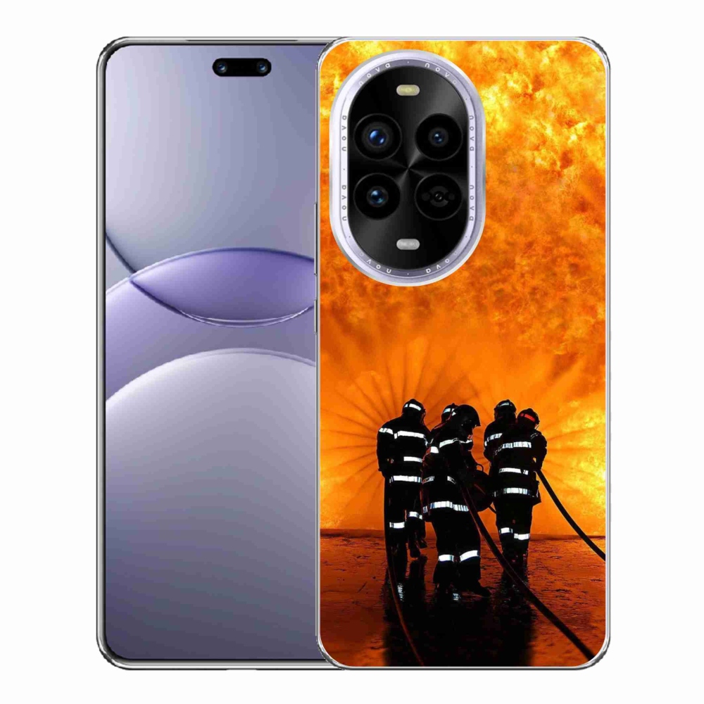 Gélový kryt mmCase na Huawei Nova 13 Pro 5G - požiar