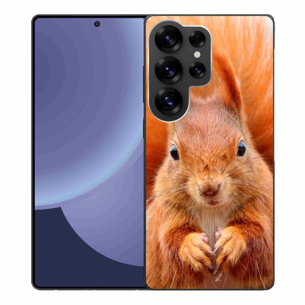 Gélový kryt mmCase na Samsung Galaxy S25 Ultra - veverička
