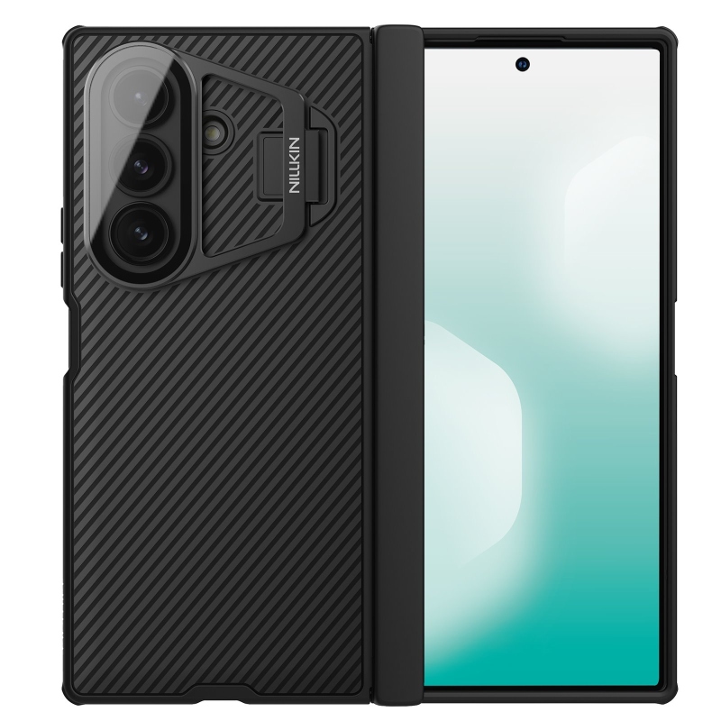 Nillkin CamShield Prop Magnetic (Transparent Lens) Zadný kryt pre Samsung Galaxy Z Fold 7 Black