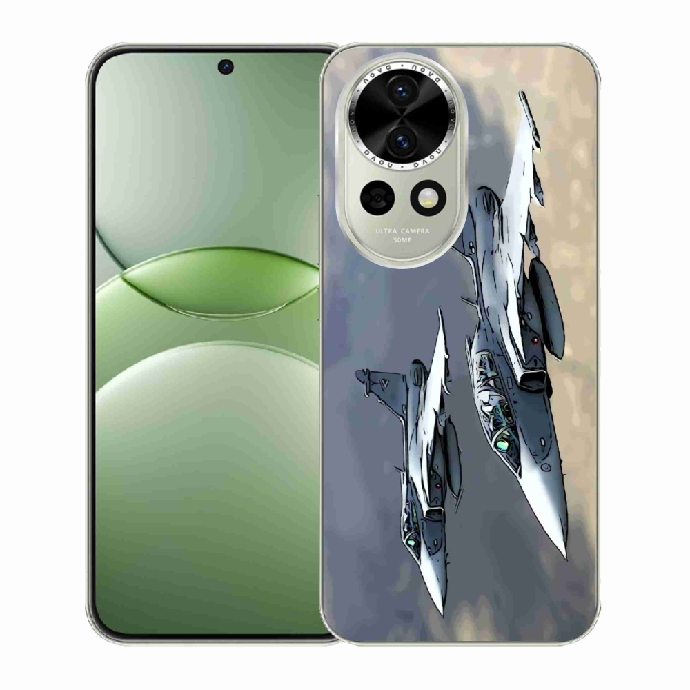 Gélový kryt mmCase na Huawei Nova 13 5G - stíhačky