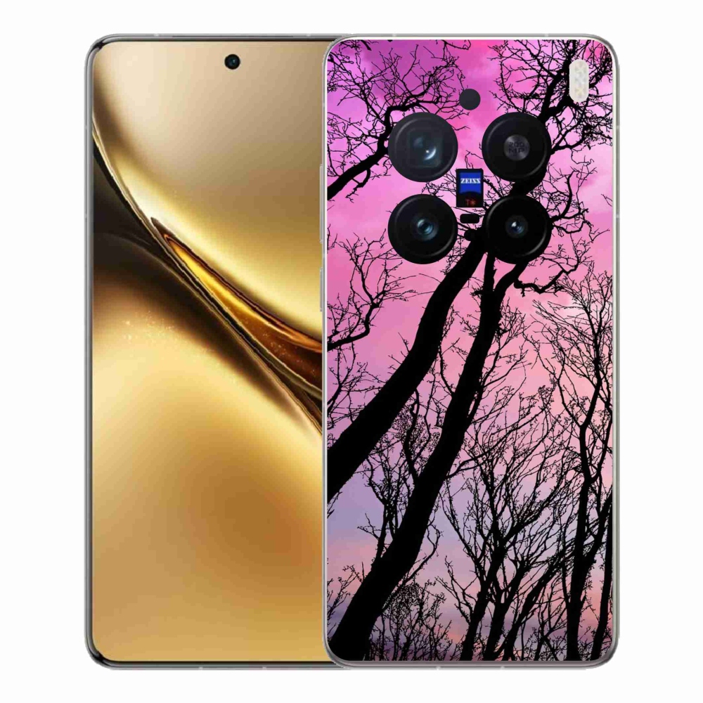 Gélový kryt mmCase na Vivo X200 Pro 5G - opadané stromy