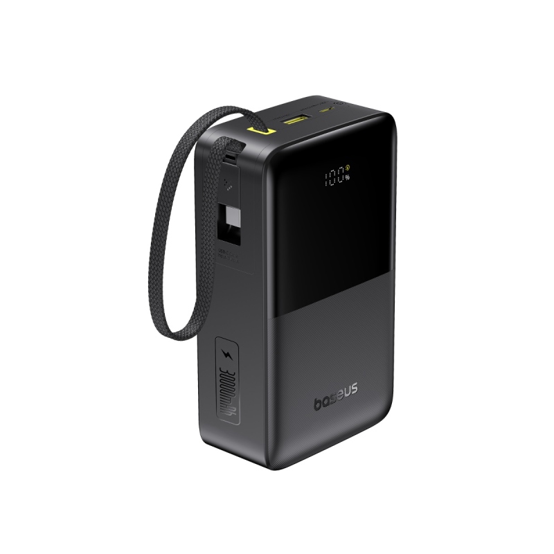 Powerbanka Baseus EnerFill FC51 Bipow 2 Pro 22,5 W, 30 000 mAh, Cosmic Black