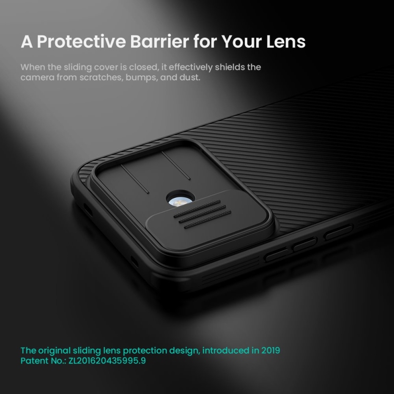 Nillkin CamShield PRO Zadný kryt pre Xiaomi Redmi Note 17 Pro 5G, čierny