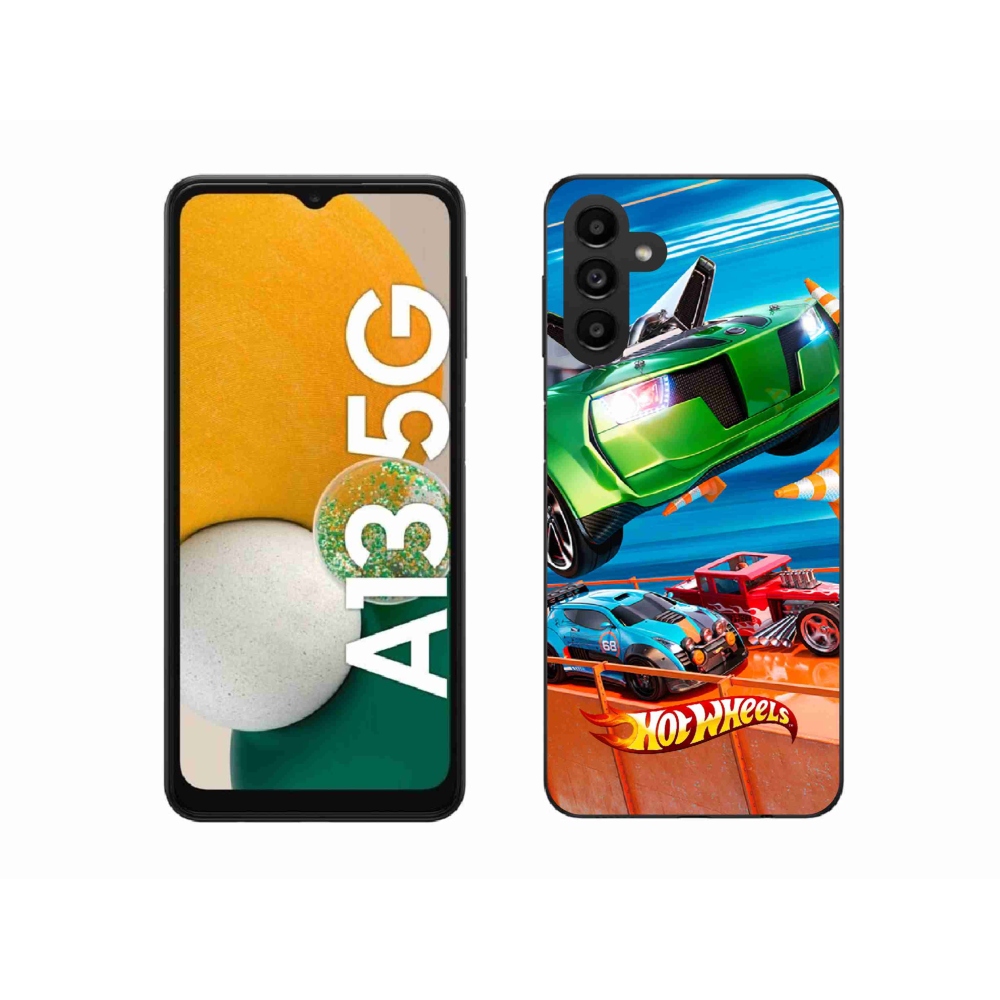 Gélový kryt mmCase na Samsung Galaxy A13 5G - hot wheels 1