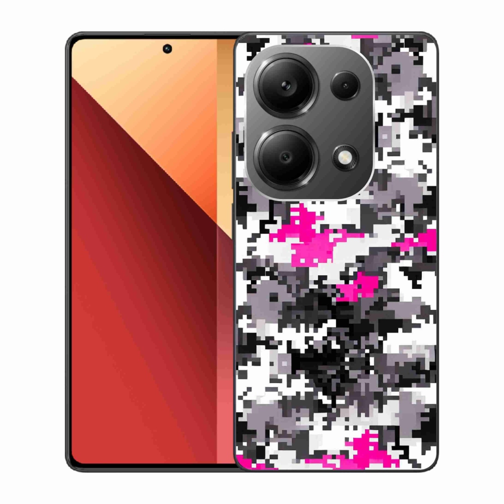 Gélový kryt mmCase na Xiaomi Redmi Note 13 Pro 4G/Poco M6 Pro - maskáčový vzor 4