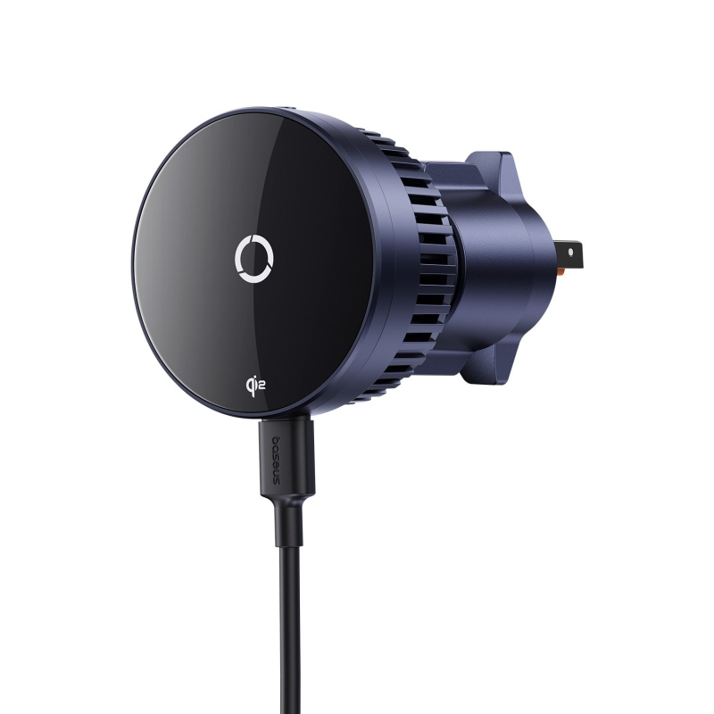 Baseus MagPro Magnetický Držiak s Bezdrôtovým Nabíjaním 15W Black