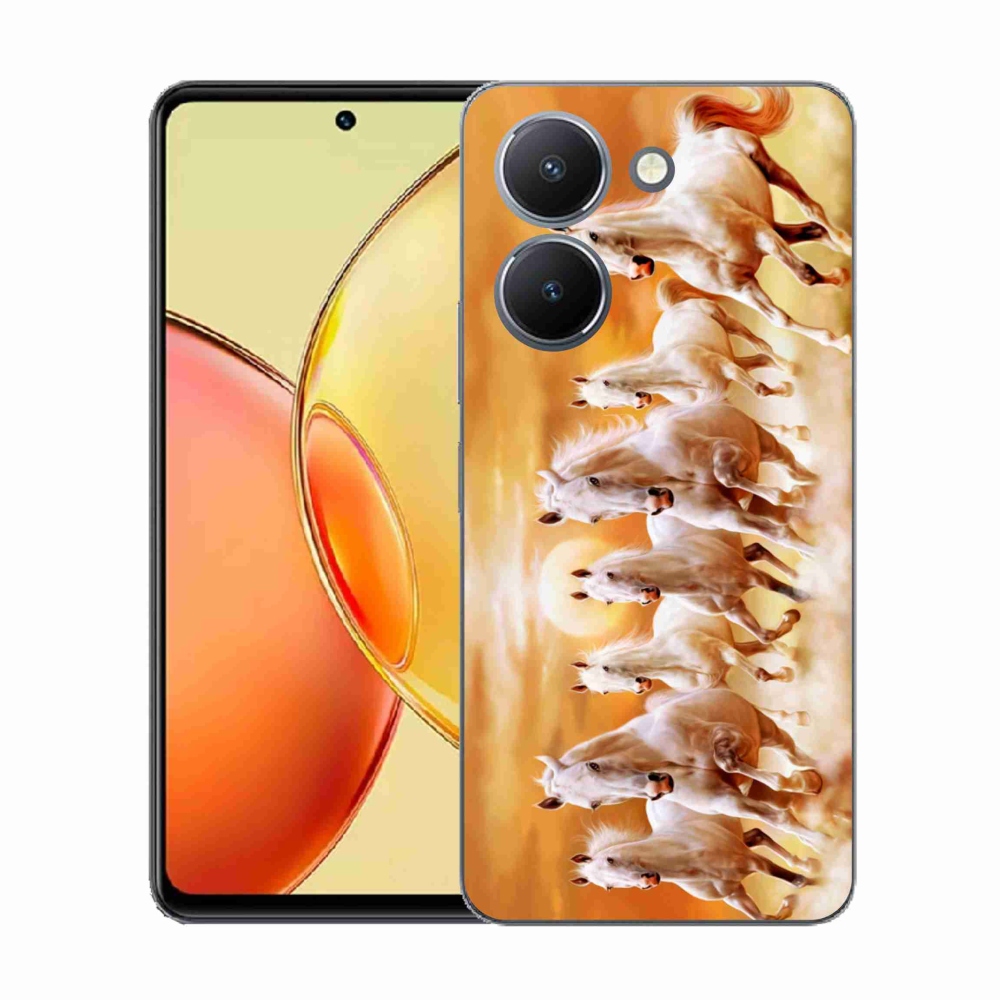 Gélový kryt mmCase na Vivo Y36 - kone 2