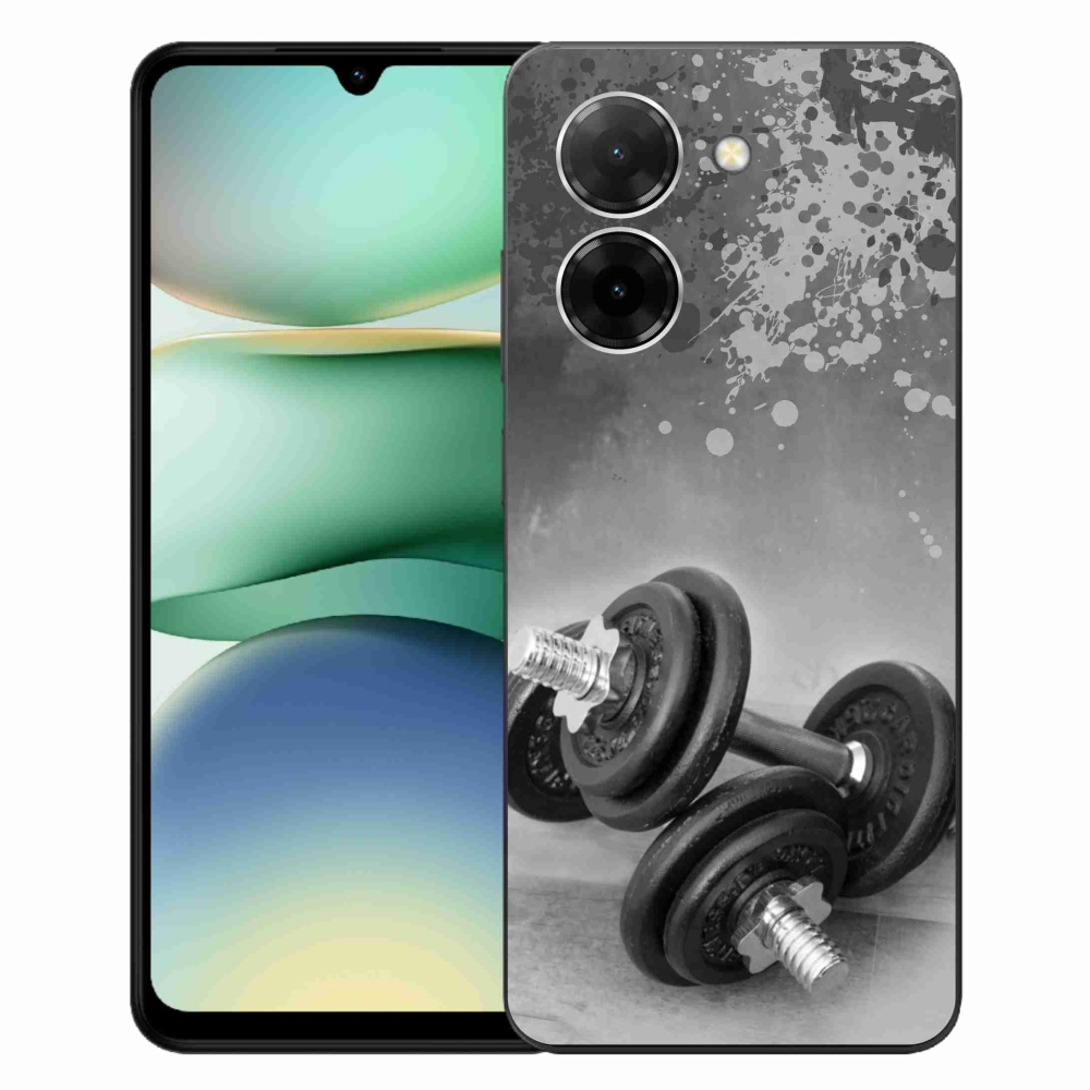 Gélový kryt mmCase na Xiaomi Redmi A5 - činky 1