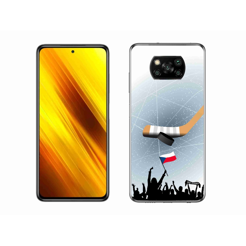 Gélový kryt mmCase na Xiaomi Poco X3 Pro - fanúšikovia hokeja