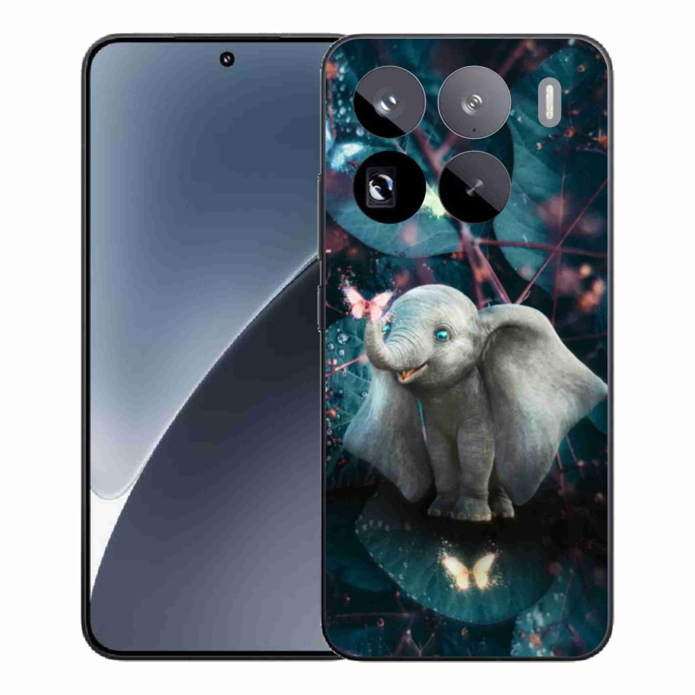 Gélový kryt mmCase na Xiaomi 15 Pro - roztomilý slon