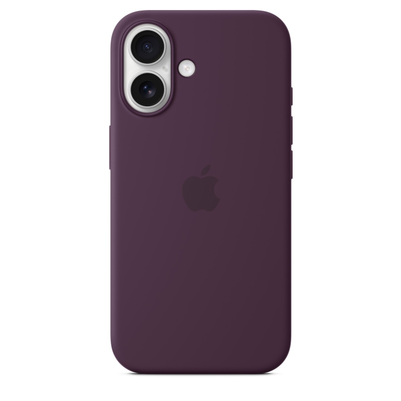 MYY43ZM/A Apple Silikónový Kryt vr. Magsafe pre iPhone 16 Plum