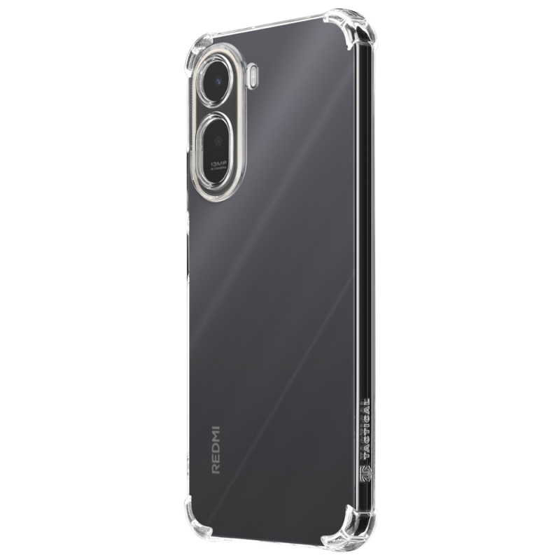 Taktický TPU kryt Plyo pre Xiaomi Redmi A7 Pro – priehľadný