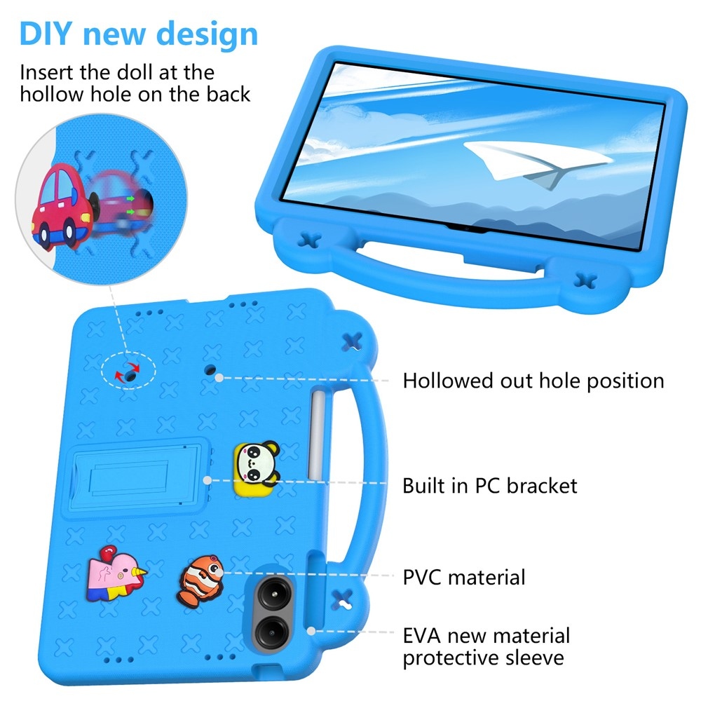 Kids odolný obal na tablet Xiaomi Redmi Pad 2 Pro - svetlomodrý