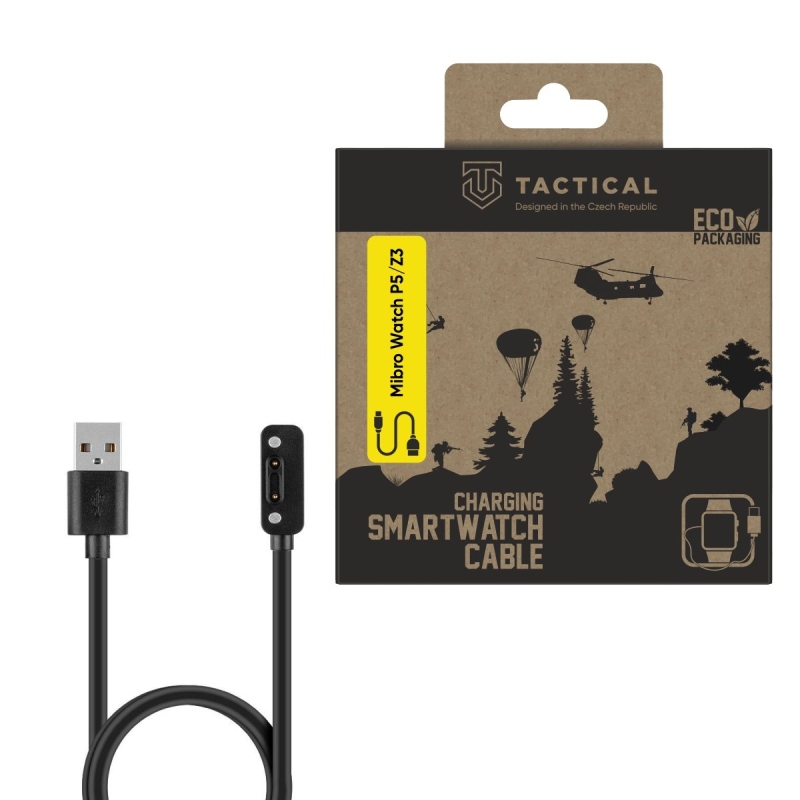 Tactical USB Nabíjací Kábel pre Mibro Watch P5/Z3