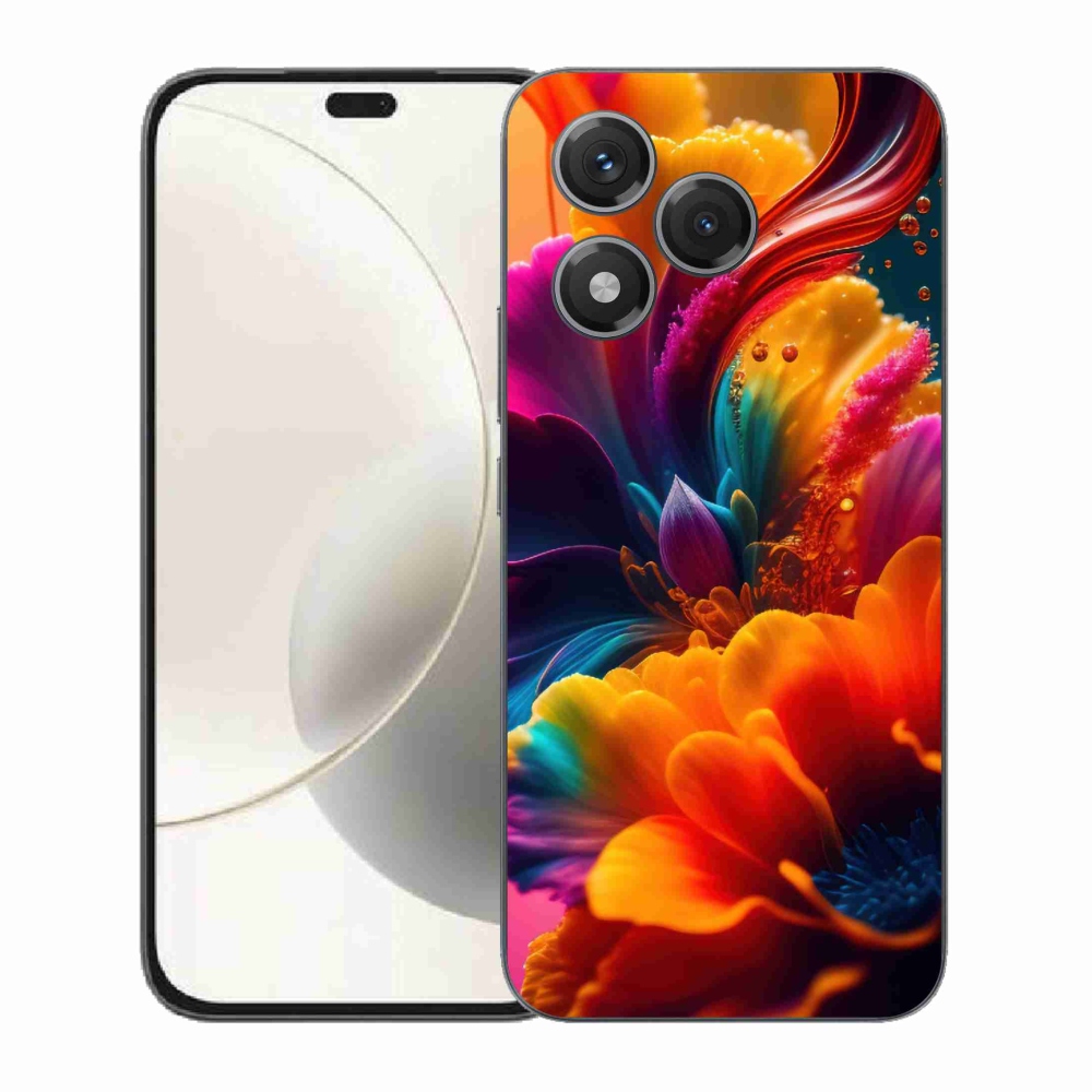 Gélový kryt mmCase na Honor 400 Lite - abstraktný motív 2