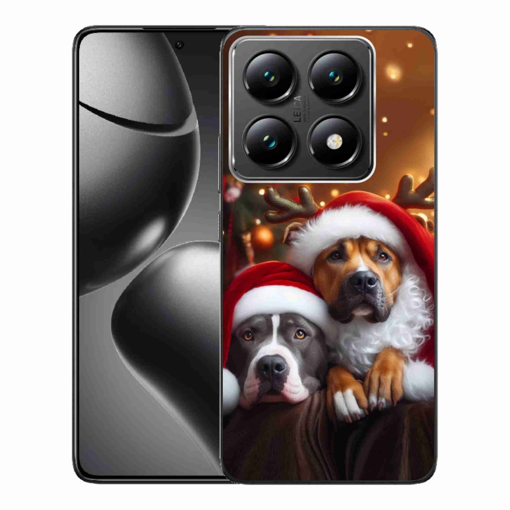 Gélový kryt mmCase na Xiaomi 14T Pro - vianočné psy