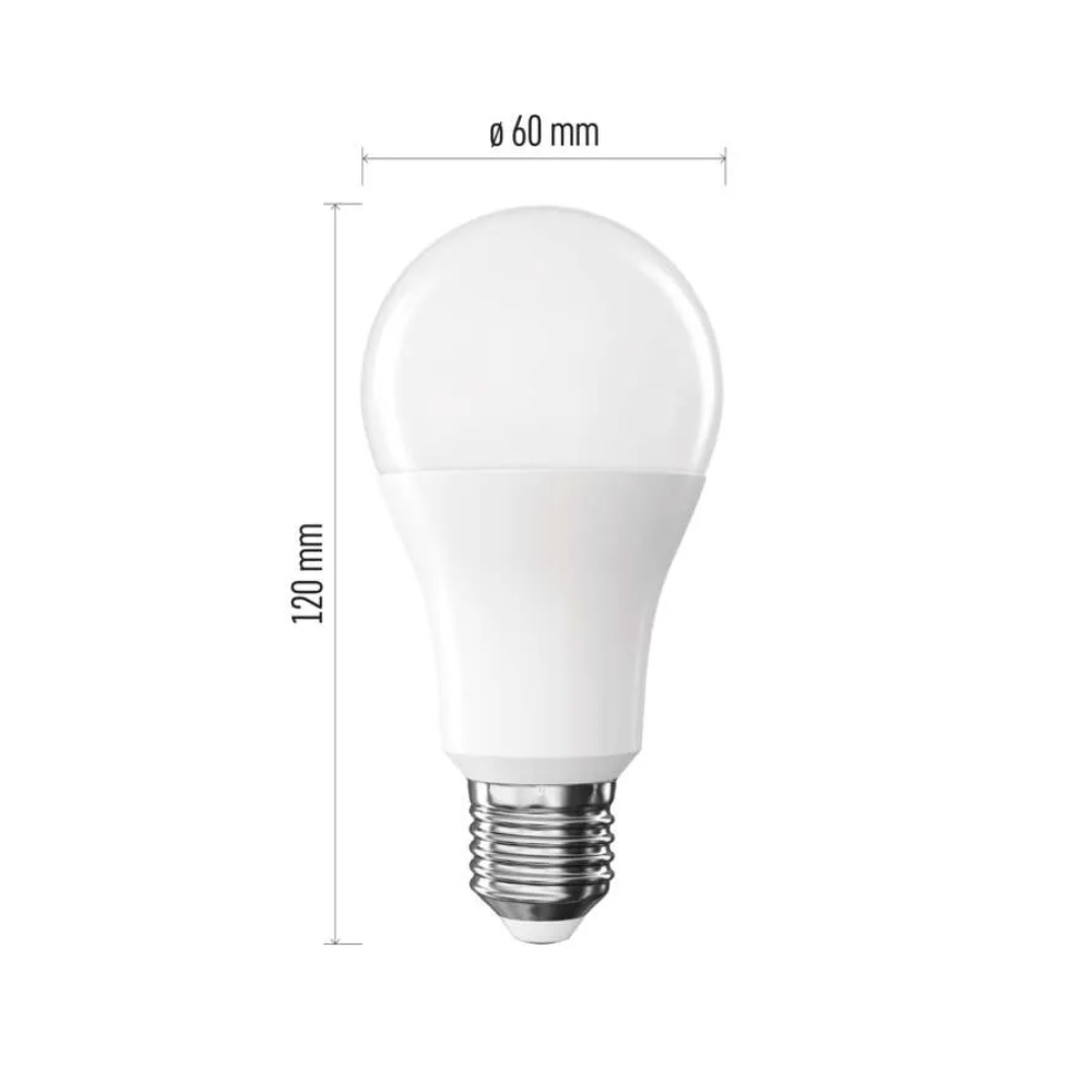 LED žiarovka Classic A60 / E27 / 13 W (100 W) / 1521 lm / teplá biela