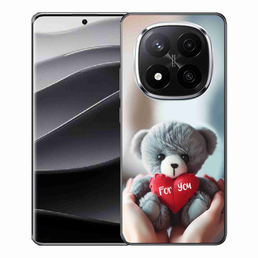 Gélový kryt mmCase na Xiaomi Redmi Note 14 Pro+ 5G - medvedík pre zamilovaných