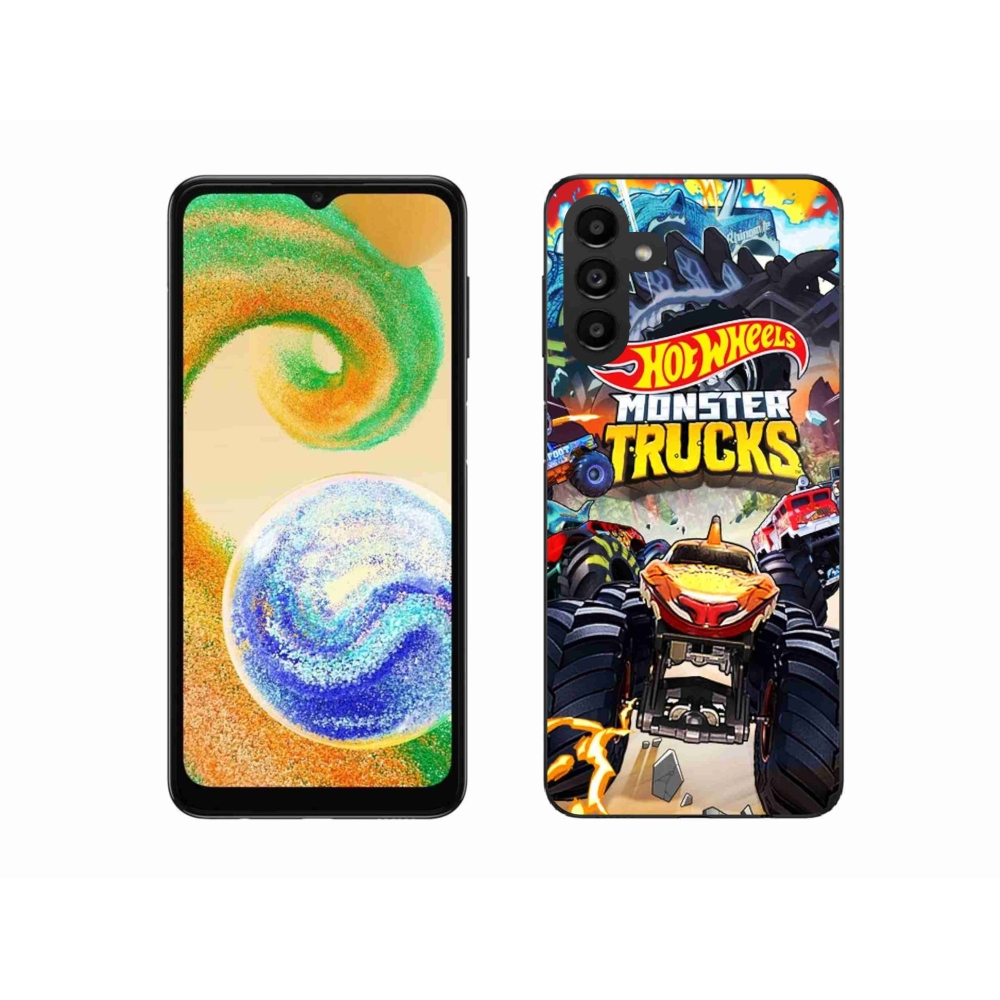 Gélový kryt mmCase na Samsung Galaxy A04s (164.7x76.7x9.1mm) - hot wheels 2