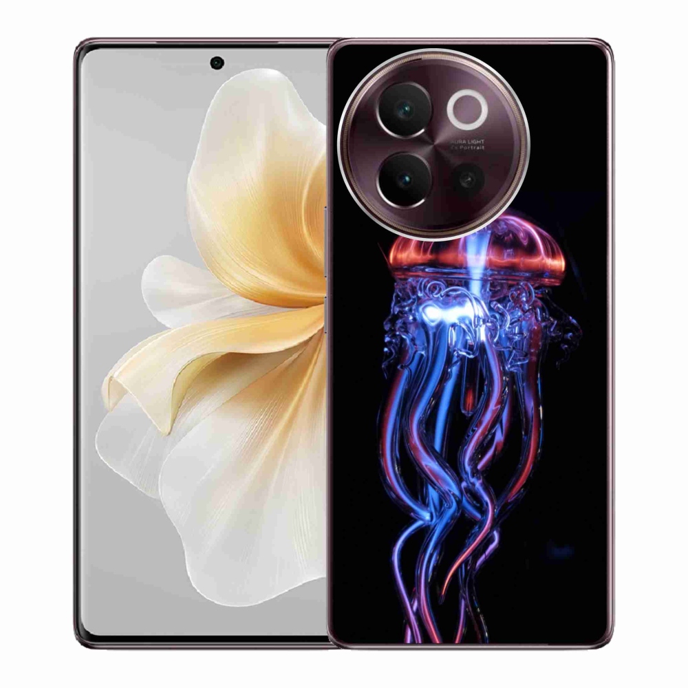 Gélový kryt mmCase na Vivo V40 Lite 5G - medúza