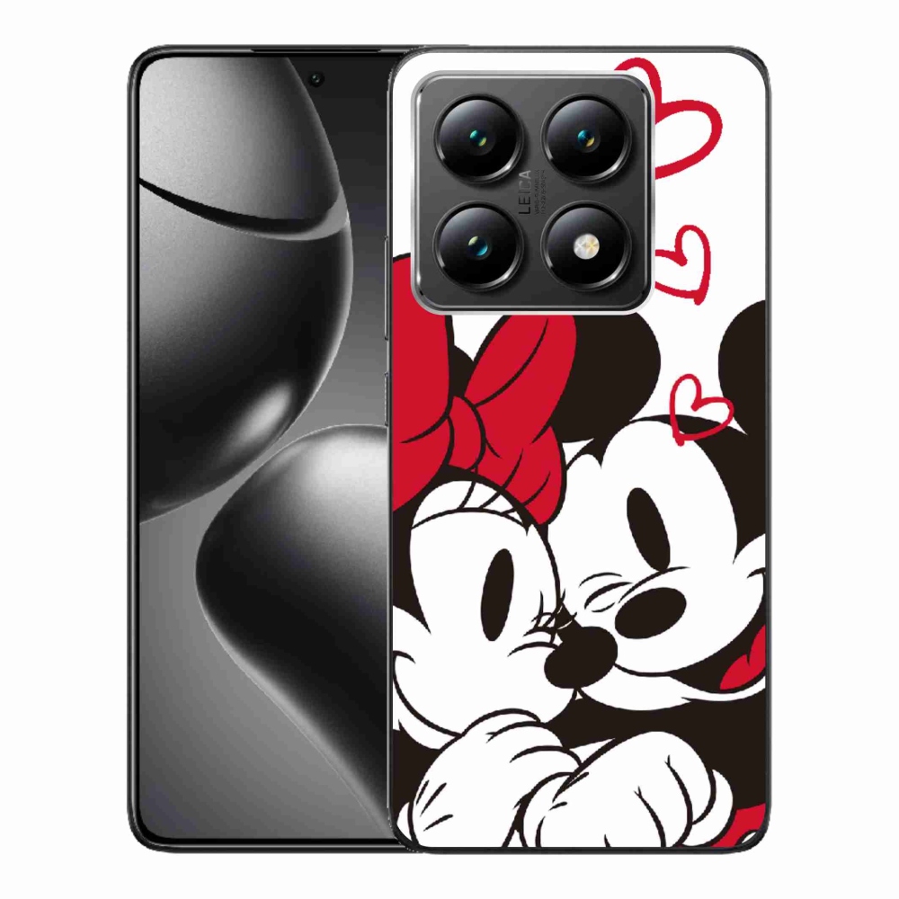 Gélový kryt mmCase na Xiaomi 14T - minnie a mickey