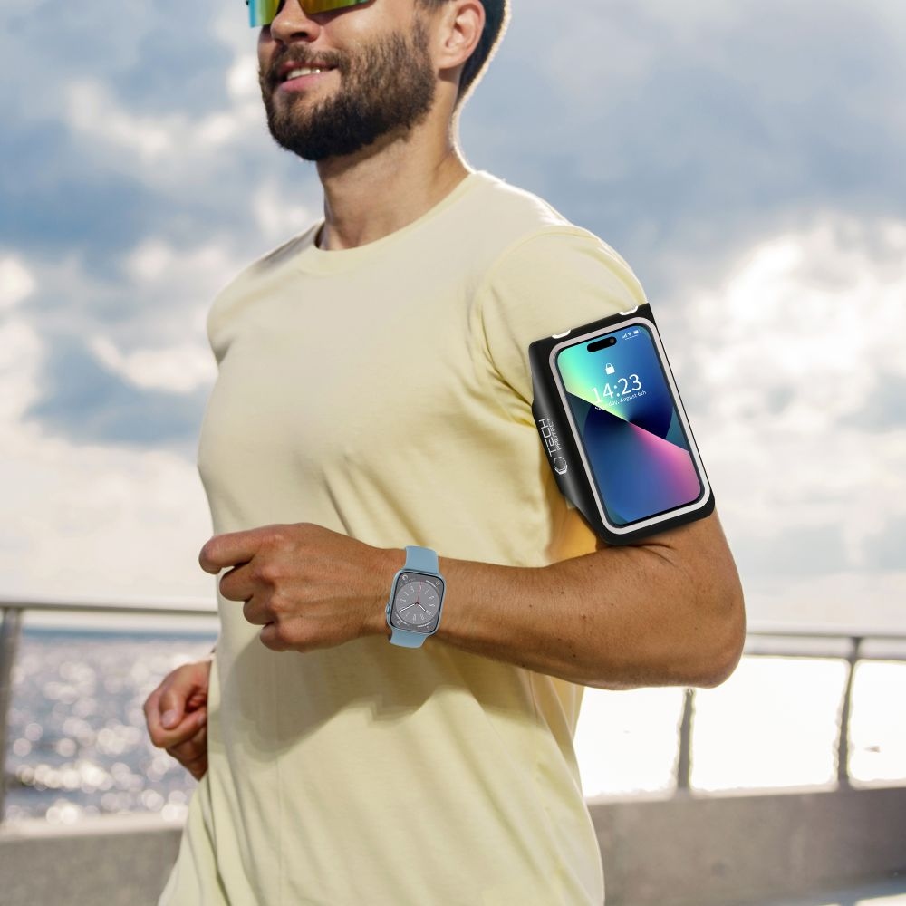Tech-Protect M5 univerzálne športové puzdro na ruku pre telefón do 6,9