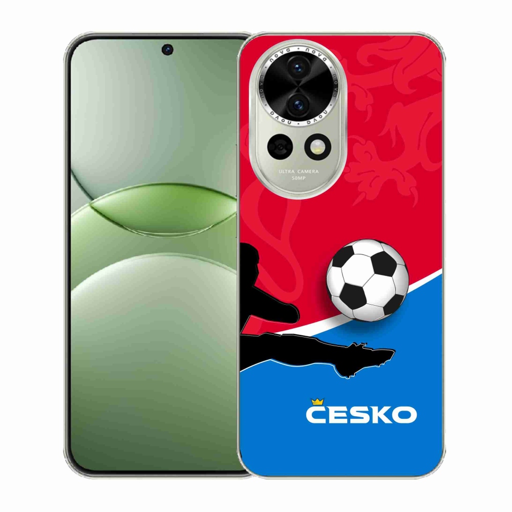 Gélový kryt mmCase na Huawei Nova 13 5G - futbal Česko 2