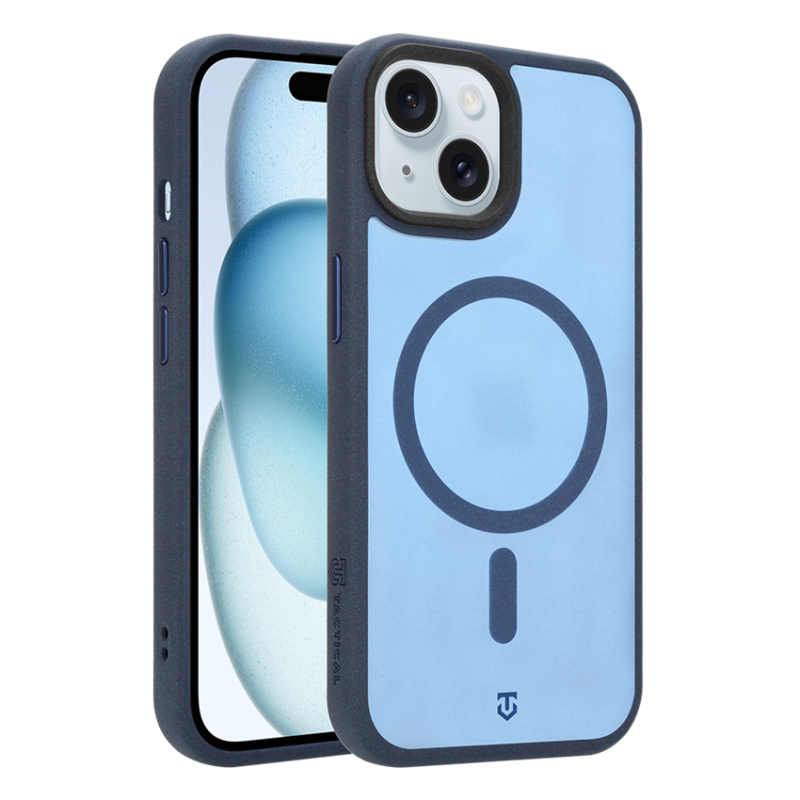 Tactical MagForce Hypersand puzdro pre Apple iPhone 15 Deep Blue