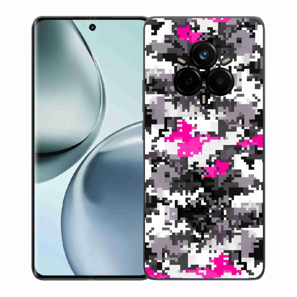 Gélový kryt mmCase na Realme 14 Pro+ 5G - maskáčový vzor 4