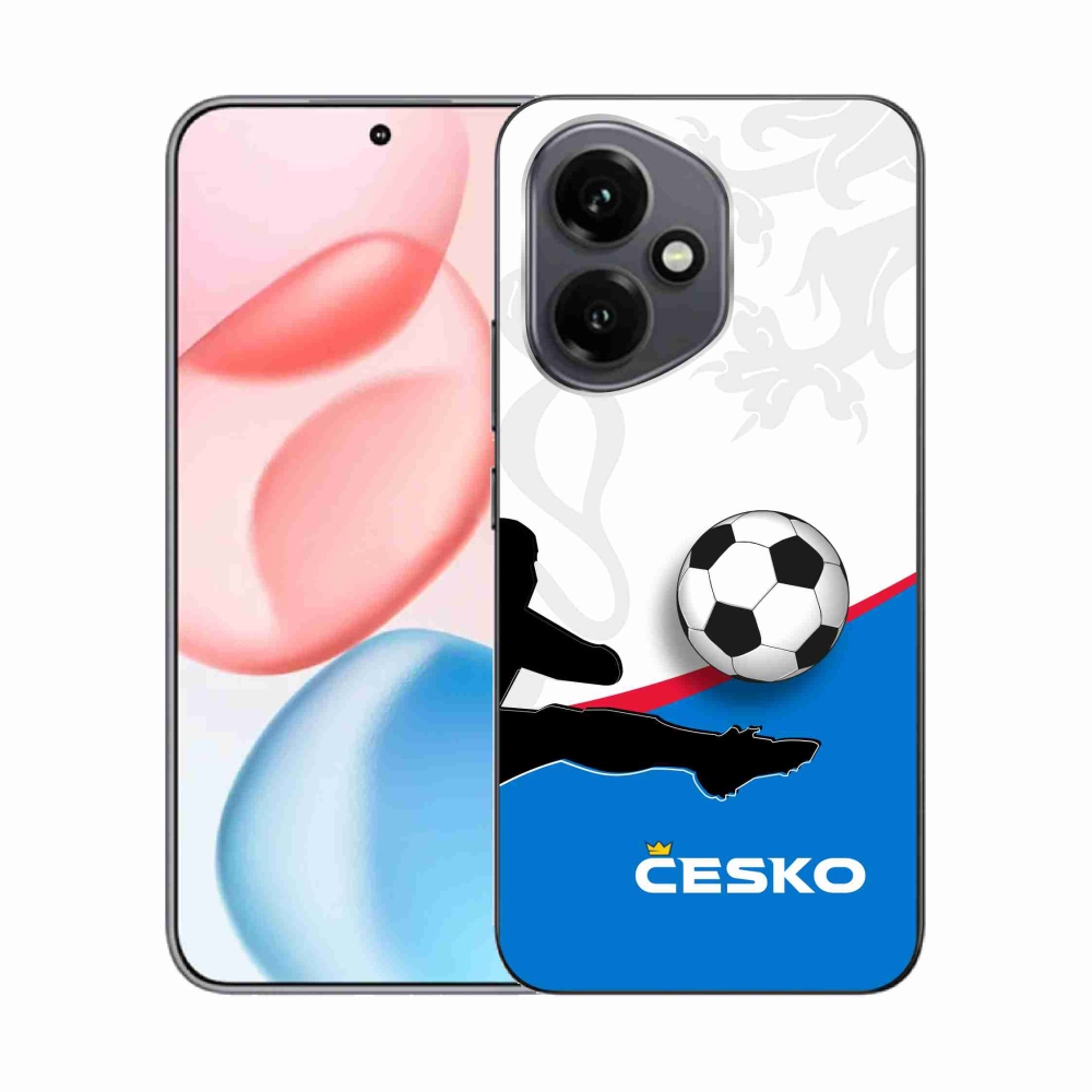 Gélový kryt mmCase na Honor 400 - futbal Česko 3