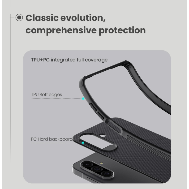 Nillkin Super Frosted PRO Zadný Kryt pre Samsung Galaxy A26 5G Black