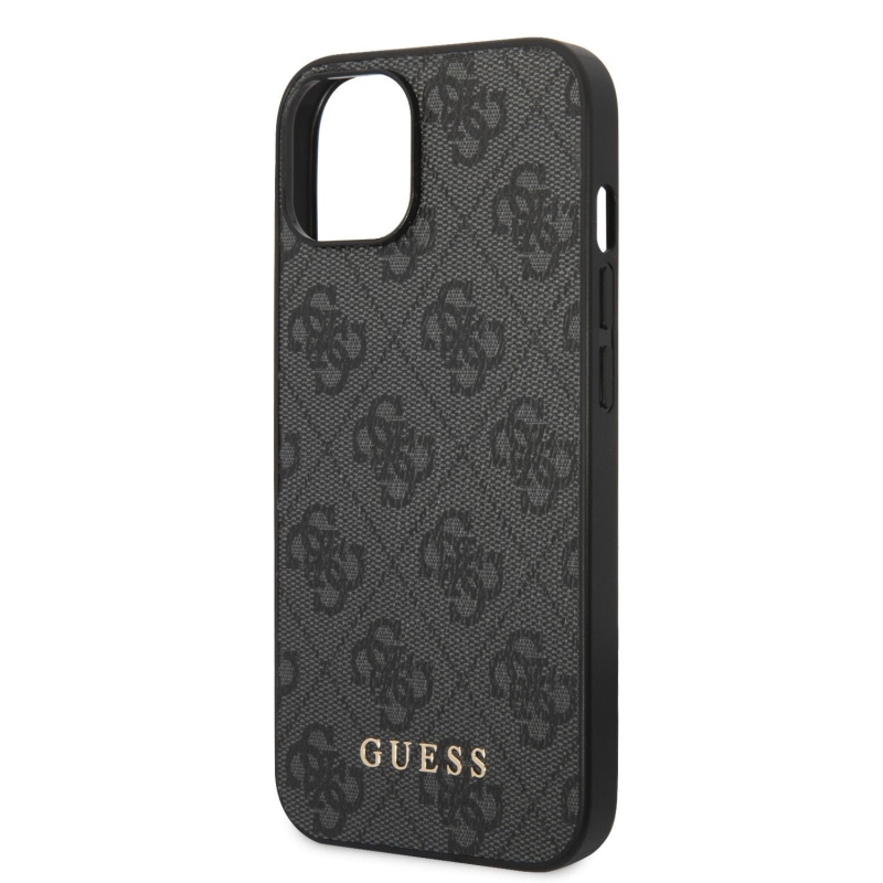 Guess 4G Zadný Kryt pre iPhone 14 Brown