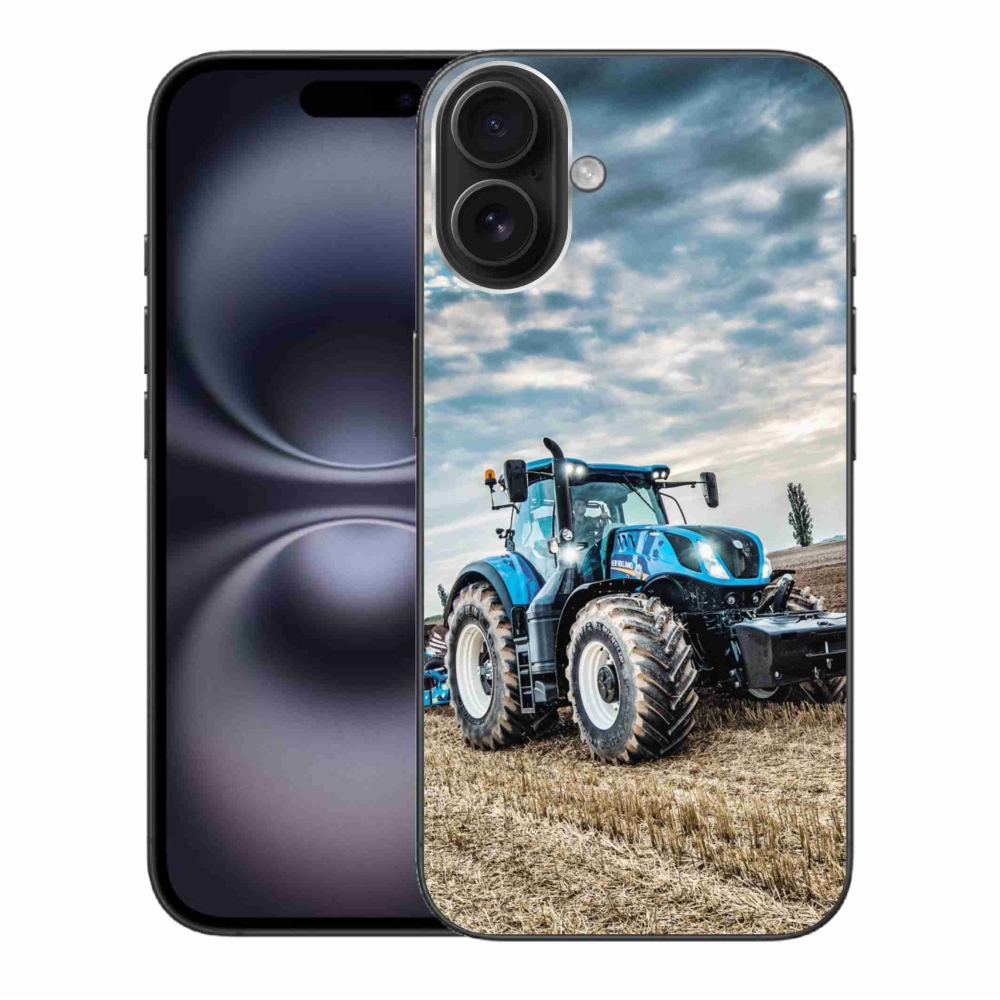 Gélový kryt mmCase na iPhone 16 Plus - traktor 2