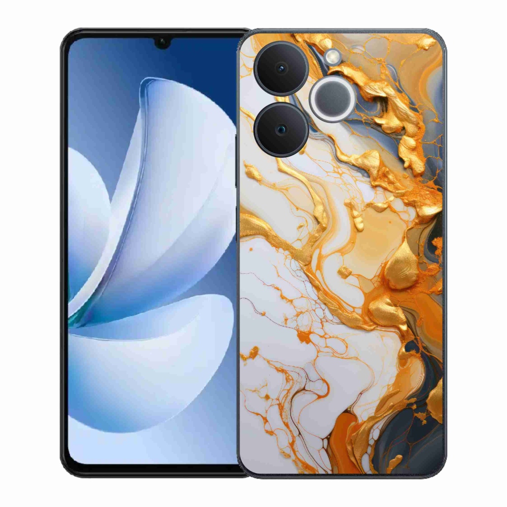 Gélový kryt mmCase na Realme Note 70T - abstraktný motív 6