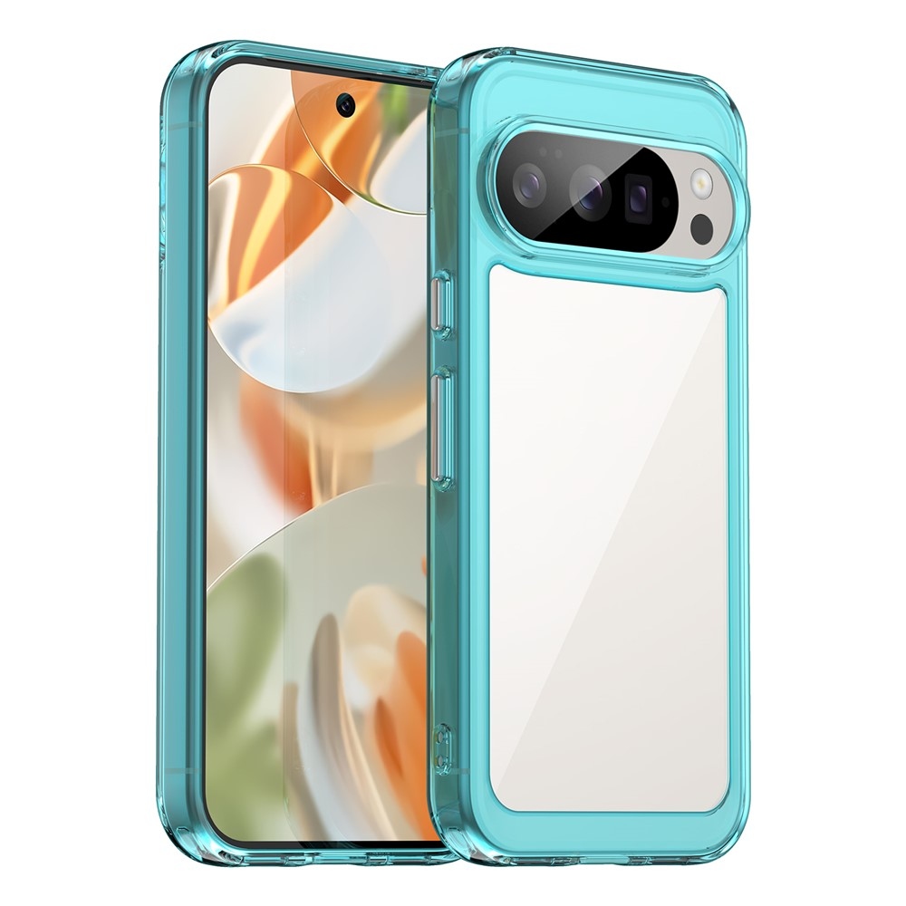 Gélový obal s pevným chrbtom na Google Pixel 10 Pro/Pixel 10 - svetlomodrý