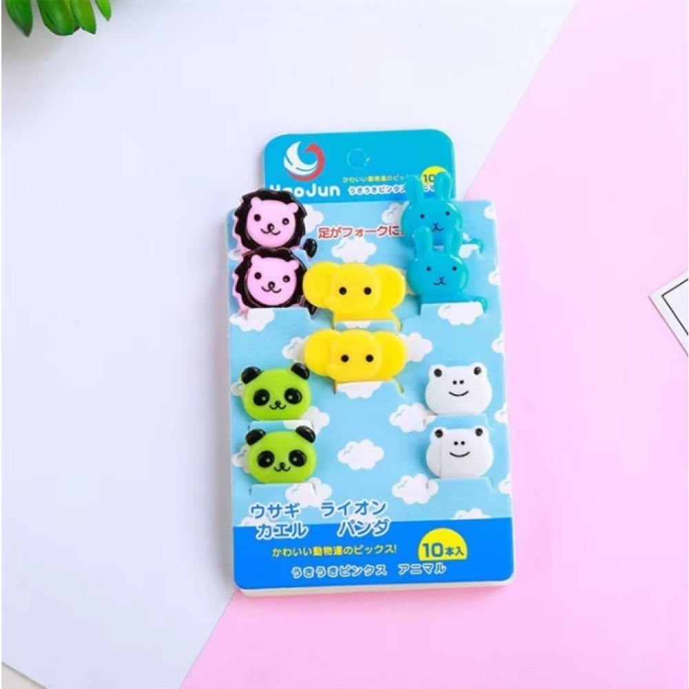 Detská plastová napichovátka - zvieratká 4