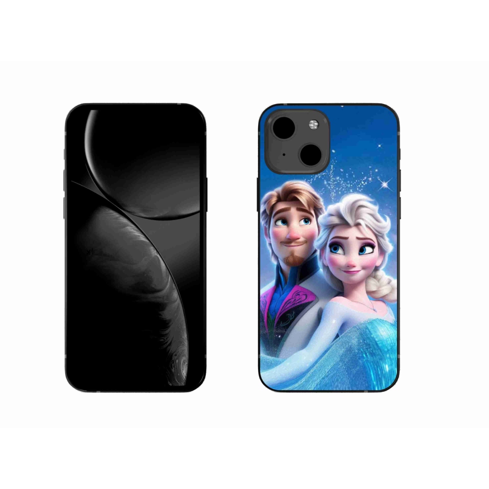 Gélový kryt mmCase na iPhone 13 6.1 - ľadové kráľovstvo 1