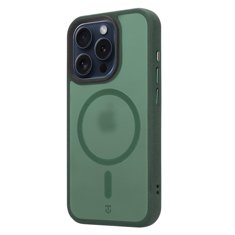 Tactical MagForce Hypersand puzdro pre Apple iPhone 15 Pro v farbe Forest Green