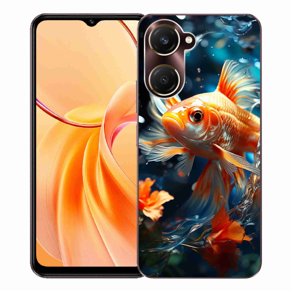 Gélový kryt mmCase na Vivo Y28s 5G - rybka
