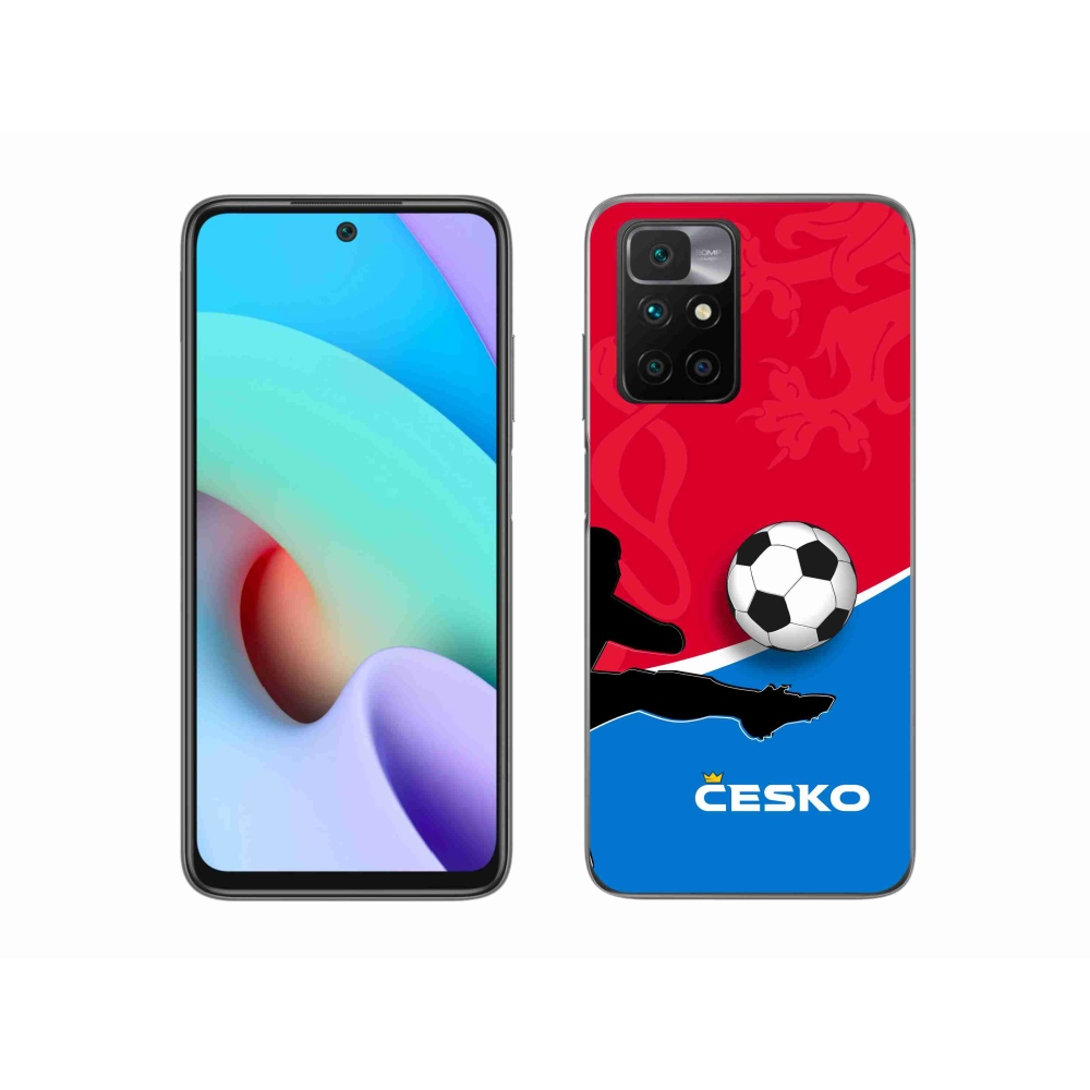 Gélový kryt mmCase na Xiaomi Redmi 10/Redmi 10 (2022) - futbal Česko 2