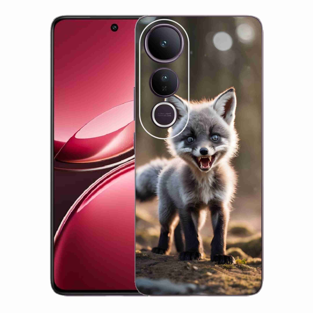 Gélový kryt mmCase na Vivo V50 Lite 4G/5G - rozzúrená líška