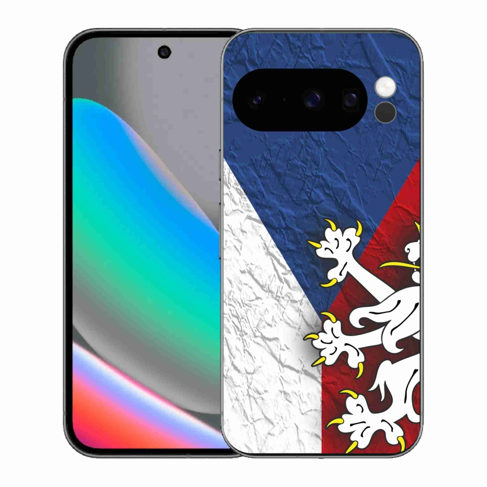 Gélový kryt mmCase na Google Pixel 10 Pro - česká vlajka 1