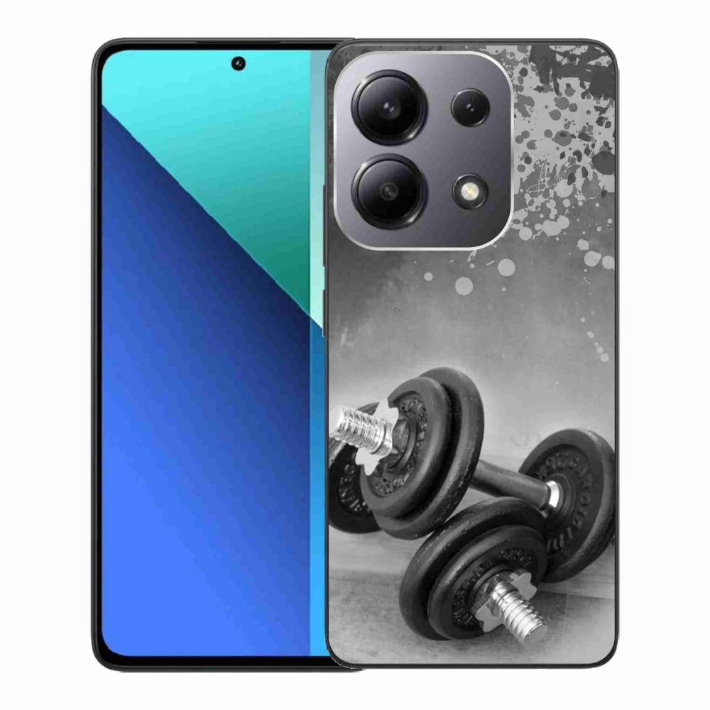 Gélový kryt mmCase na Xiaomi Redmi Note 13 - činky 1