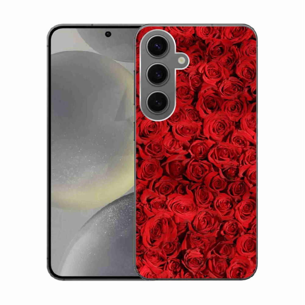 Gélový kryt mmCase na Samsung Galaxy S24 - ruža