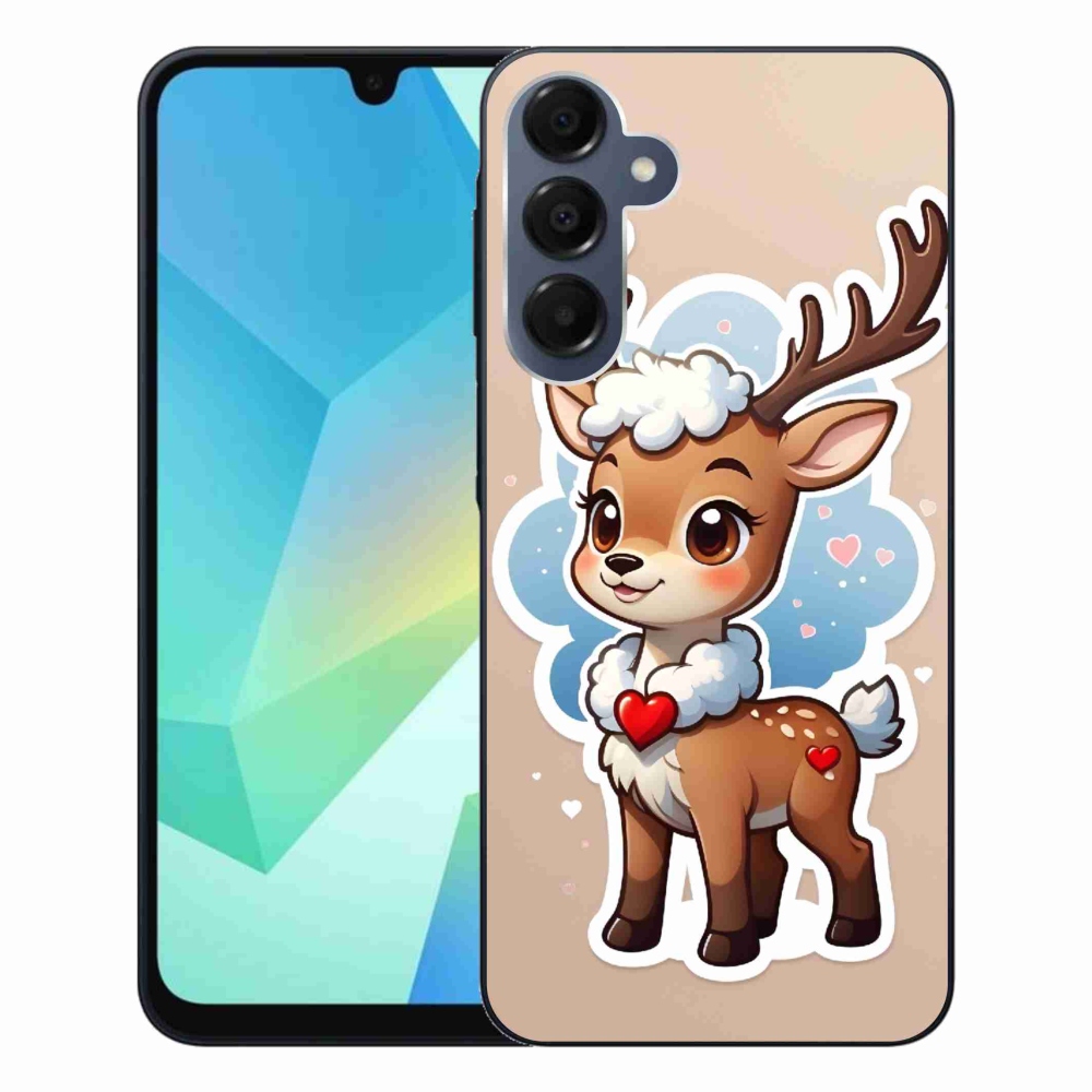 Gélový kryt mmCase na Samsung Galaxy A16 4G/5G - kreslený sob