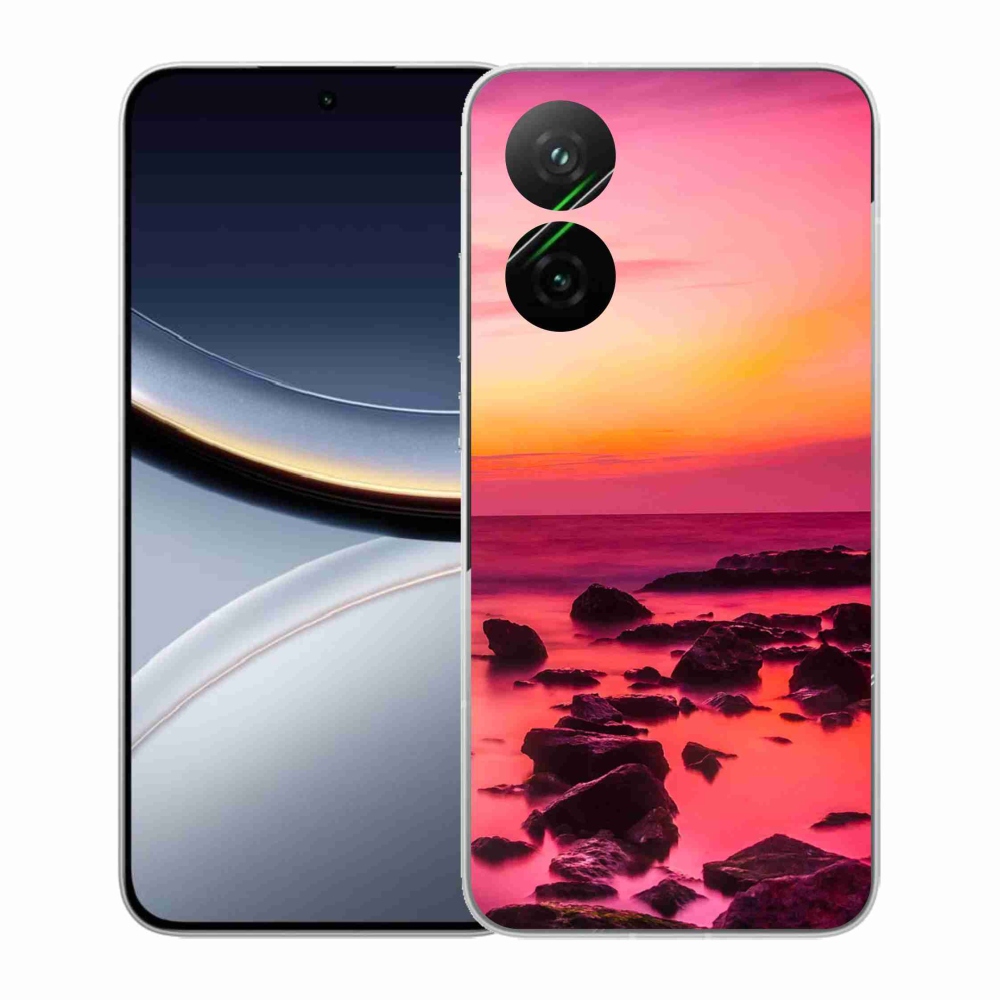 Gélový kryt mmCase na Xiaomi Poco F7 5G - more a žiara