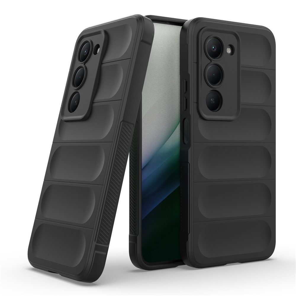 Rugg odolný gélový obal na Xiaomi Redmi 15 5G (169mm) - čierny