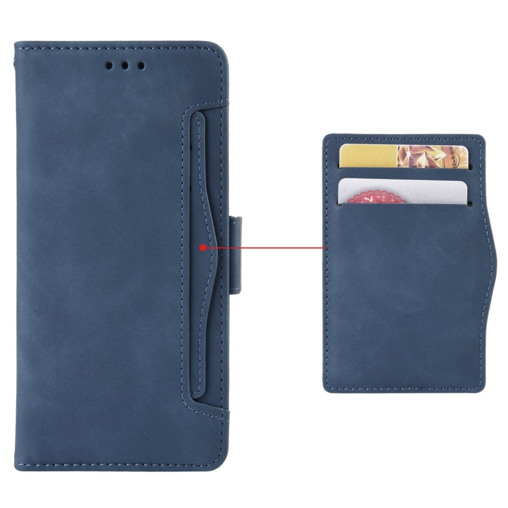 Cards knižkové púzdro na Xiaomi Redmi Note 14S/Note 13 Pro 4G/Poco M6 Pro - modré